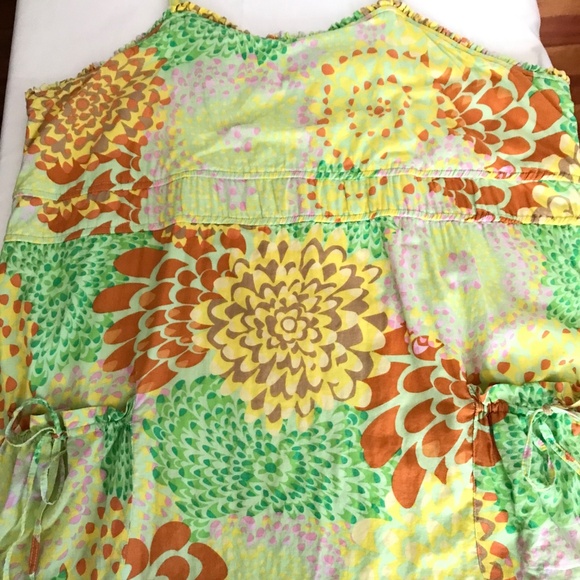 MllE GABRIELLE Floral Sundress Cotton Midi Dress Women’s Plus Size 3X Fit 2X - Picture 16 of 16